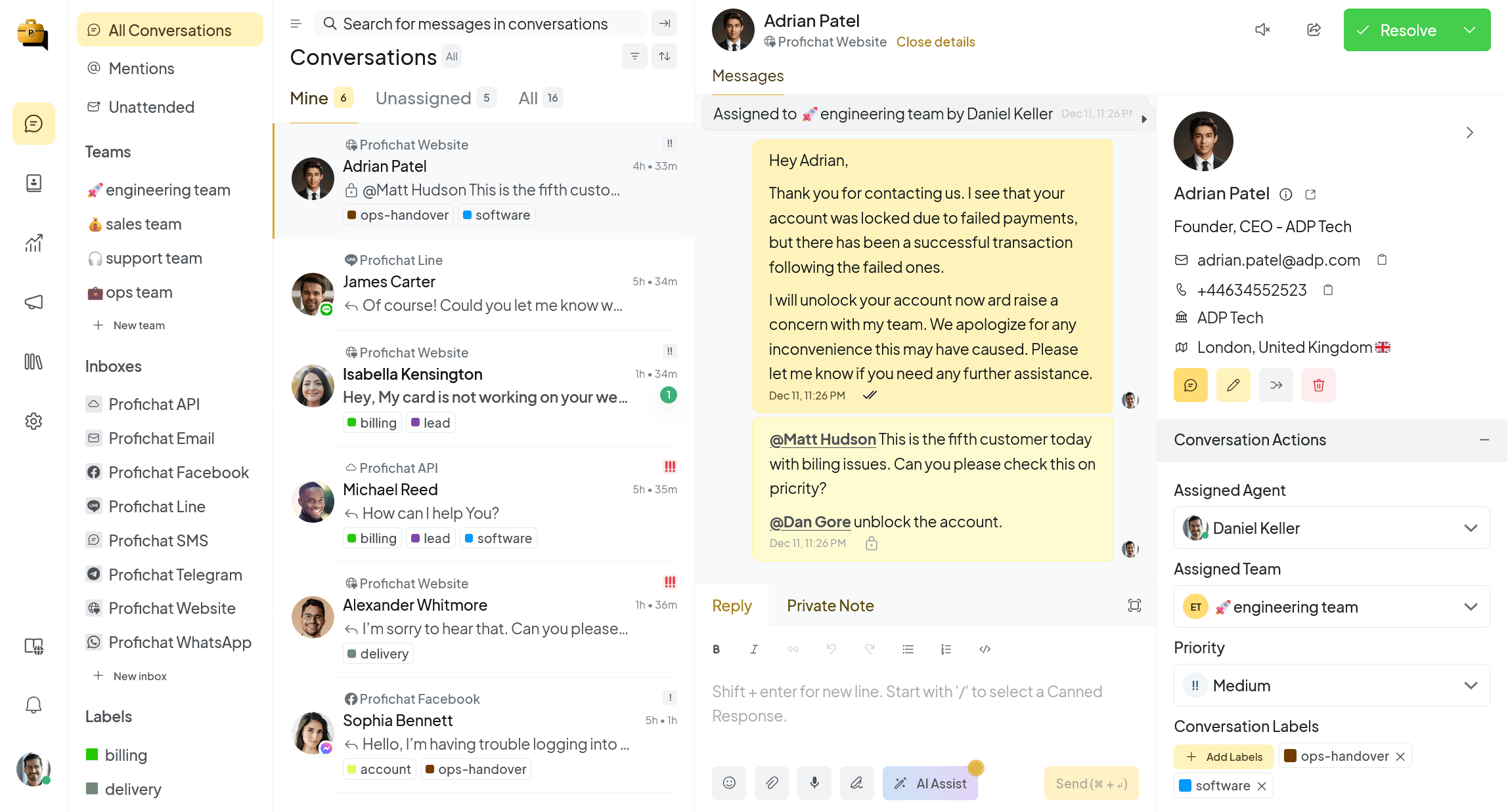 chat image